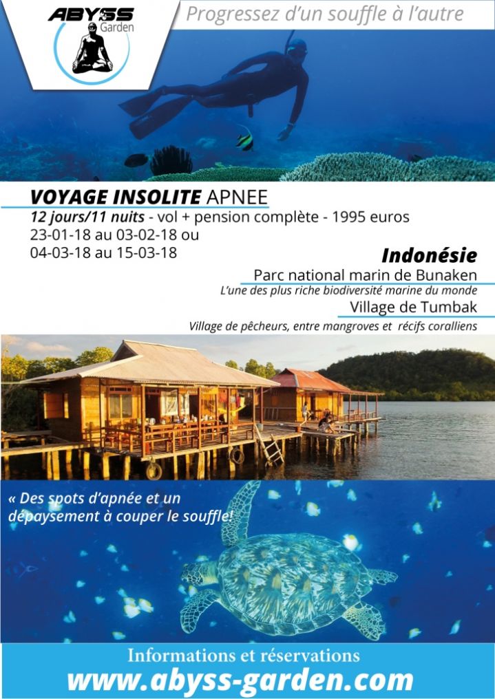 voyage apnée indonésie