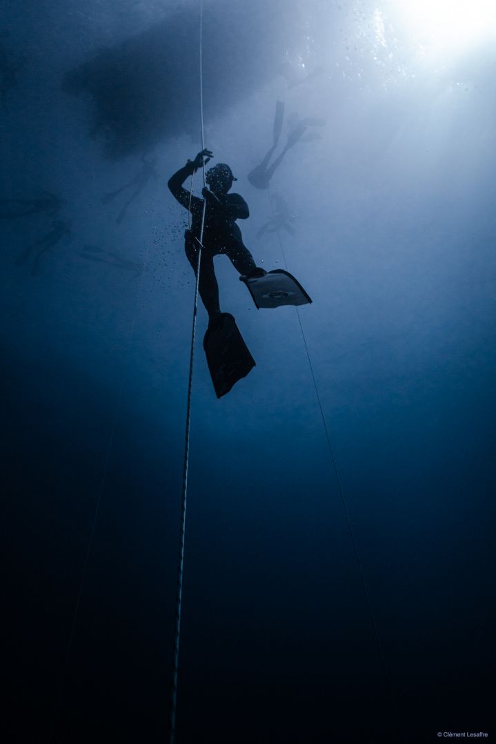 free diver at la ciotat