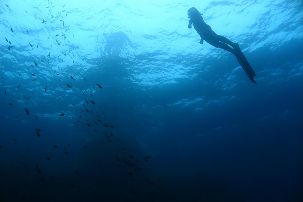 freediving mediterranean sea